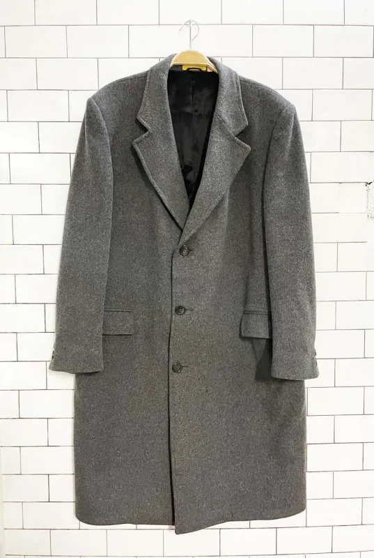 vintage tip top tailors wool-cashmere coat | wm h. leishman sold by Good Market Thrift Store