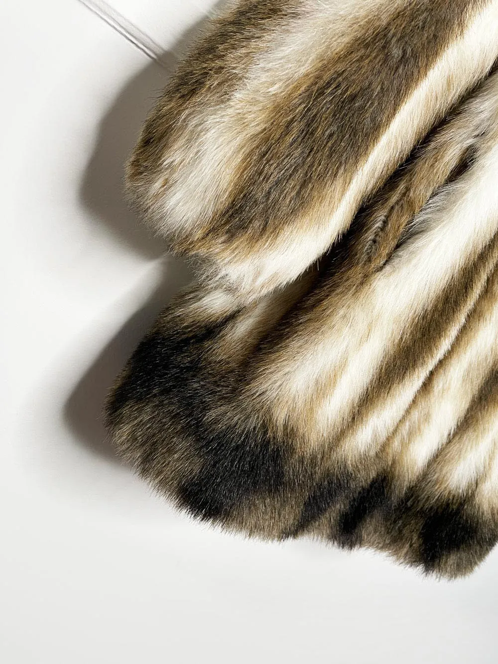 vintage olympia limited faux fur coat | made in USA sold by Good Market Thrift Store product image thumbnail 4