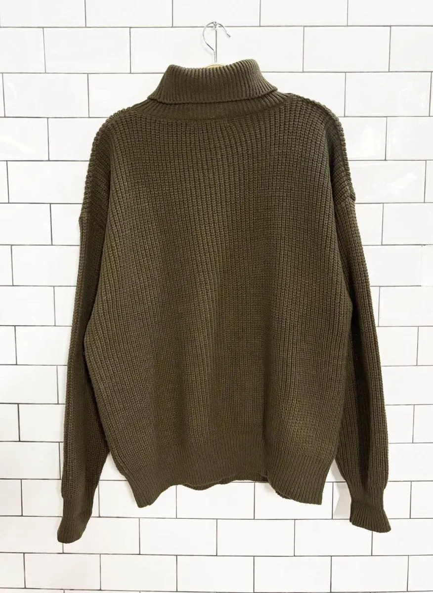 vintage 90s mcgregor southwestern turtleneck sweater sold by Good Market Thrift Store product image thumbnail 4