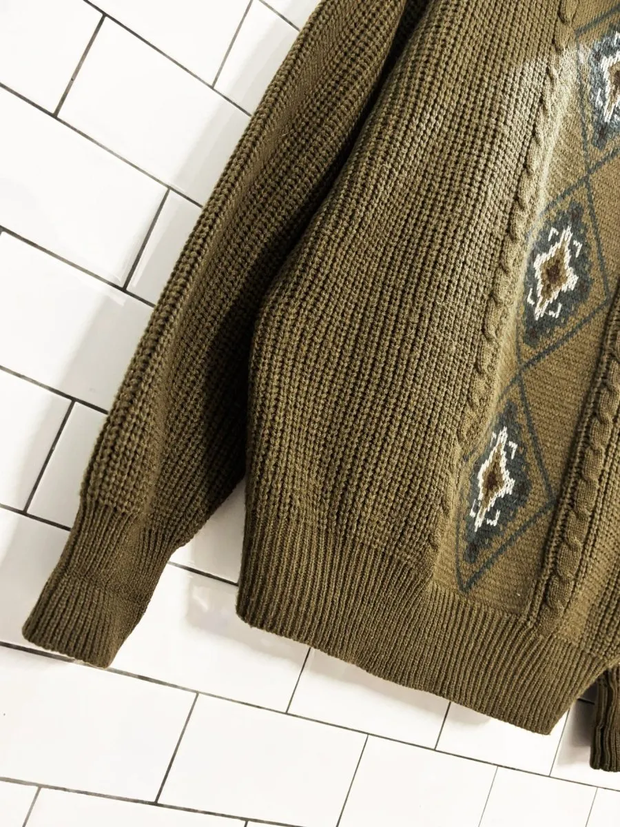 vintage 90s mcgregor southwestern turtleneck sweater sold by Good Market Thrift Store product image thumbnail 3