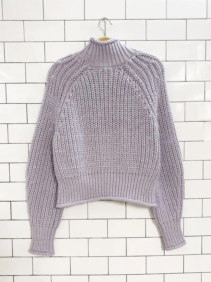 h&m wool-blend chunky knit sweater sold by Good Market Thrift Store product image thumbnail 3