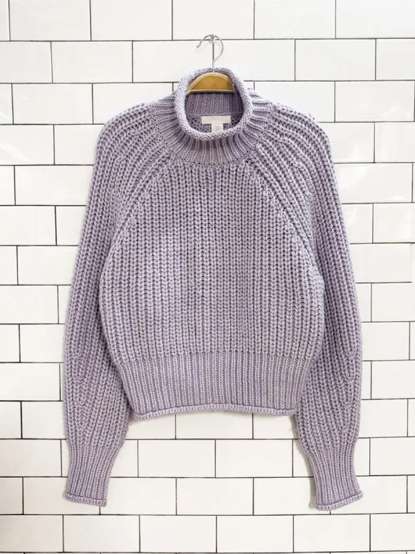 h&m wool-blend chunky knit sweater sold by Good Market Thrift Store