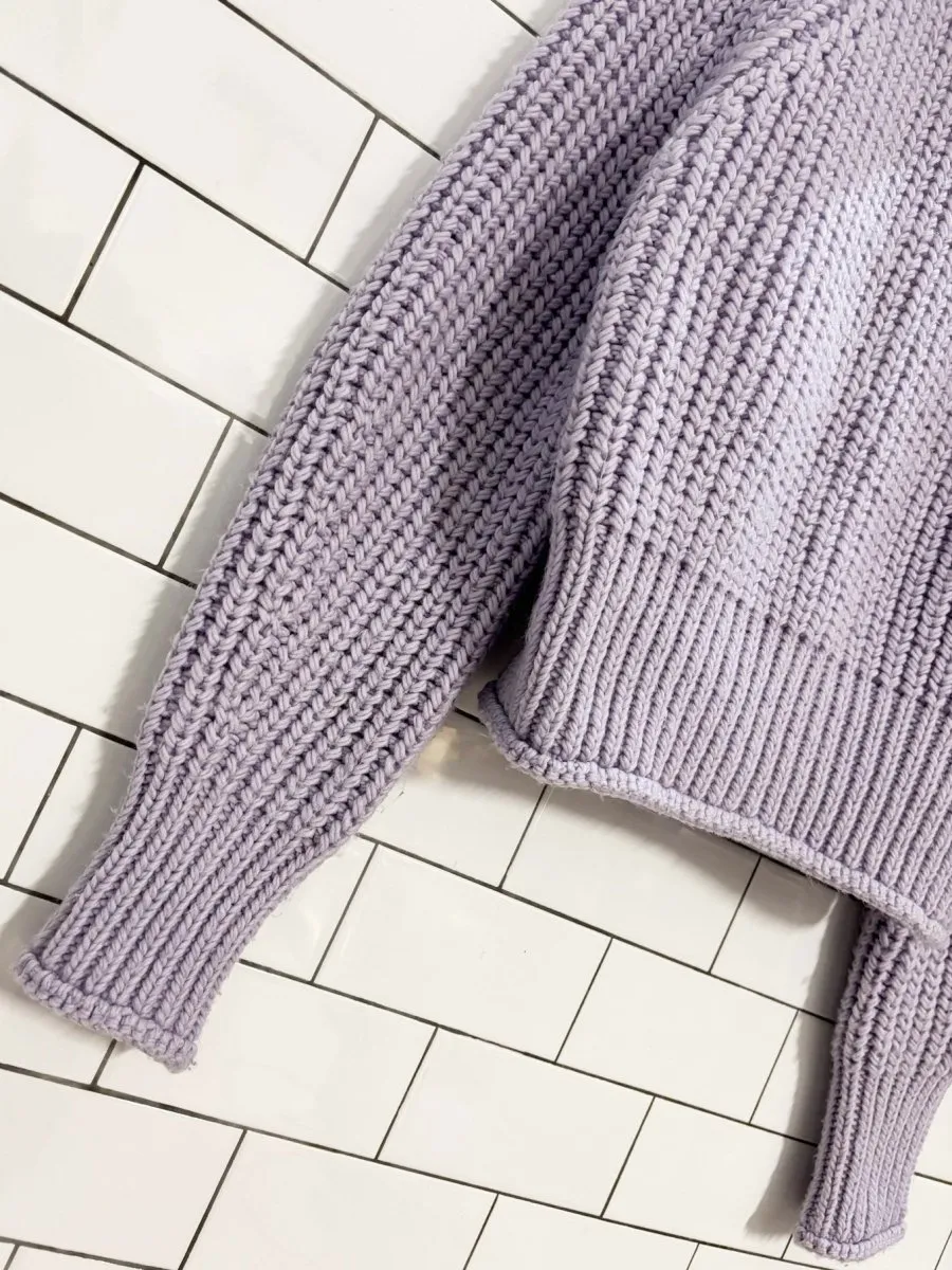 h&m wool-blend chunky knit sweater sold by Good Market Thrift Store product image thumbnail 2