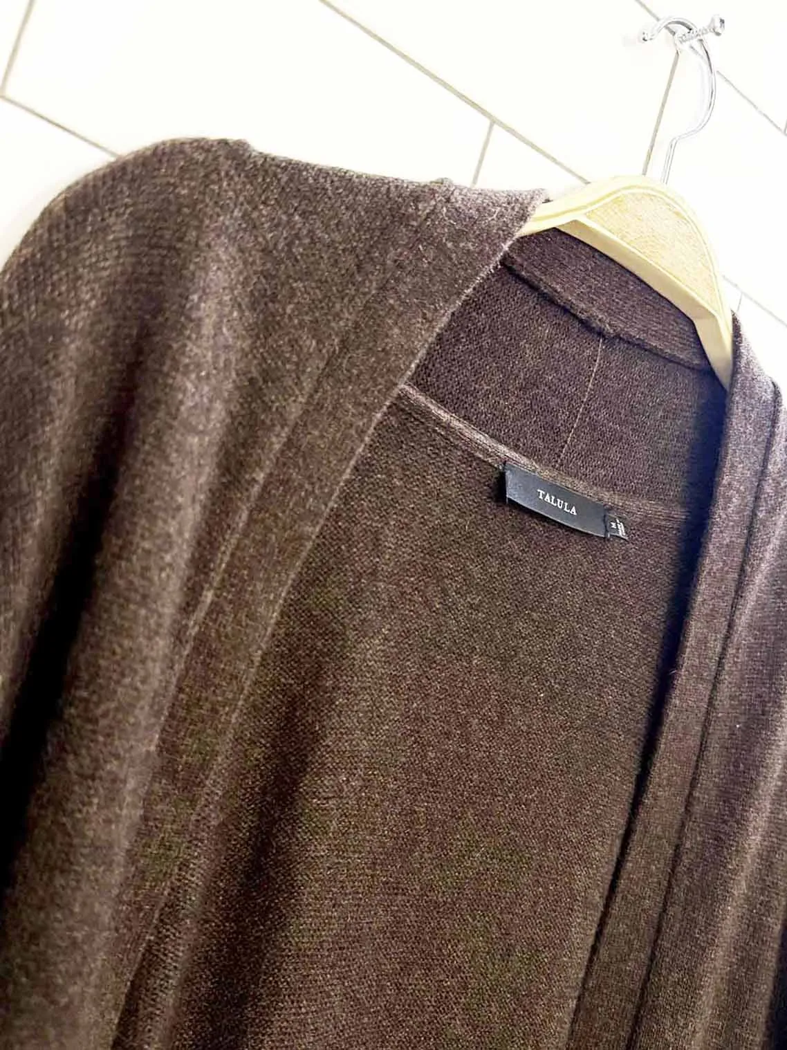 talula cashmere-blend slouchy knit cardigan | aritzia sold by Good Market Thrift Store product image thumbnail 2