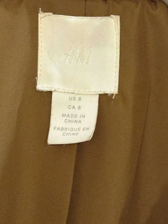 h&m faux shearling boxy fleece teddy coat sold by Good Market Thrift Store product image thumbnail 3