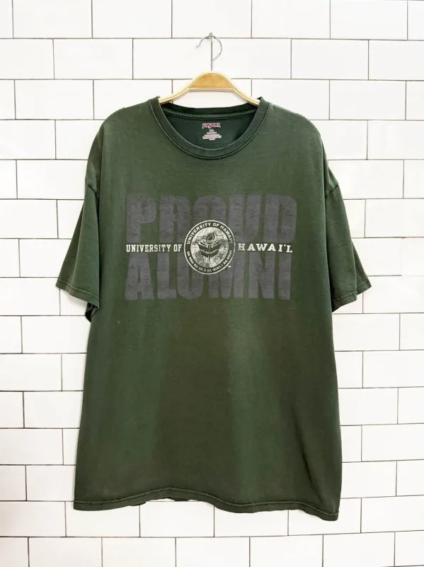 vintage university of hawaii graphic tee | jansport sold by Good Market Thrift Store