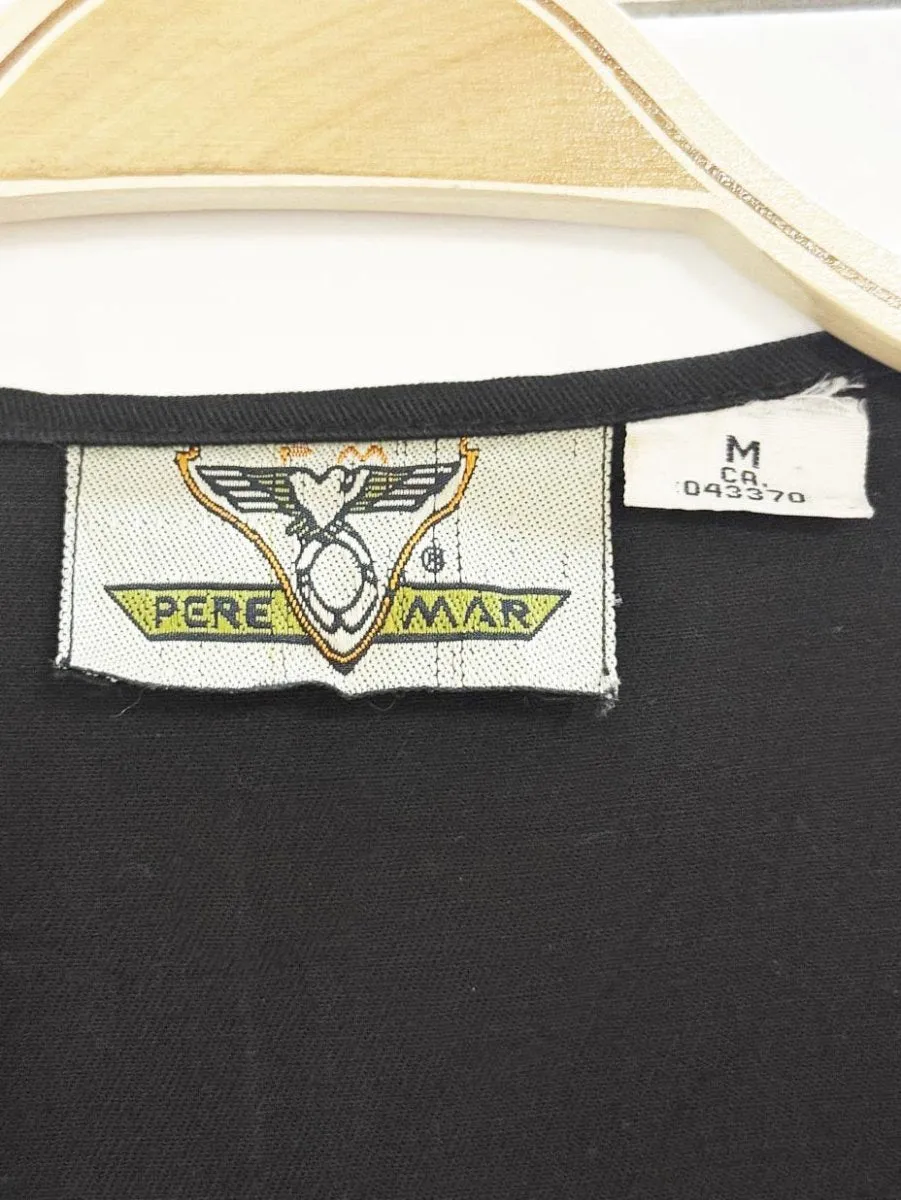 vintage pere mar wool-blend woven check vest | made in India sold by Good Market Thrift Store product image thumbnail 3