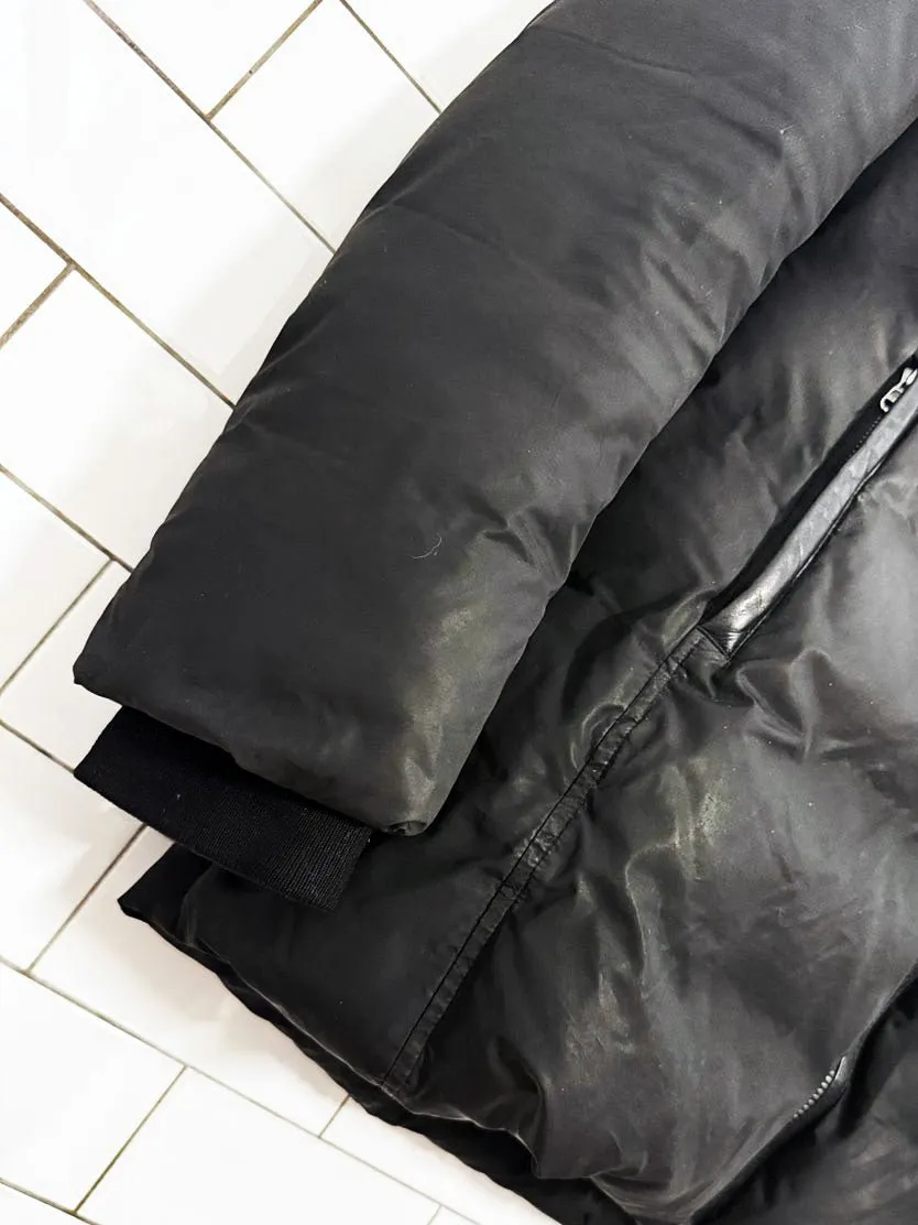 mackage signature raccoon fur collar down parka sold by Good Market Thrift Store product image thumbnail 4