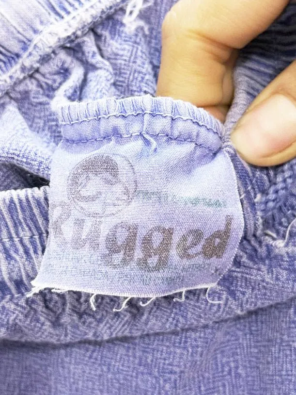 vintage 90s naturally rugged drawstring casual pants | made in Canada sold by Good Market Thrift Store product image thumbnail 5