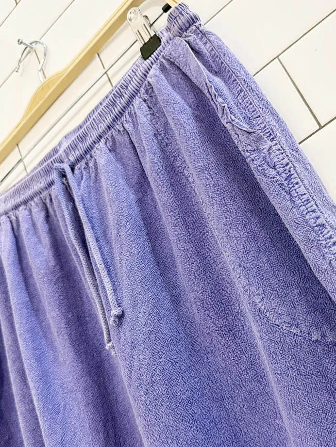 vintage 90s naturally rugged drawstring casual pants | made in Canada sold by Good Market Thrift Store product image thumbnail 2