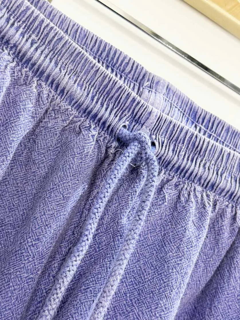 vintage 90s naturally rugged drawstring casual pants | made in Canada sold by Good Market Thrift Store product image thumbnail 3