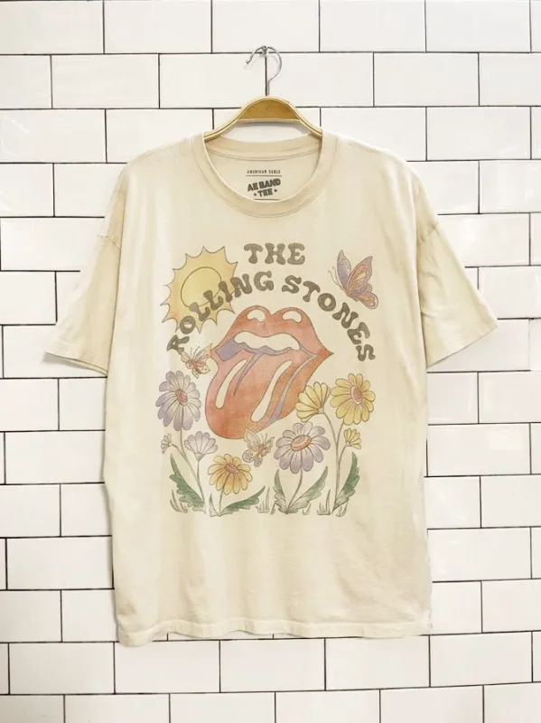 ae the rolling stones oversized band tee | american eagle sold by Good Market Thrift Store