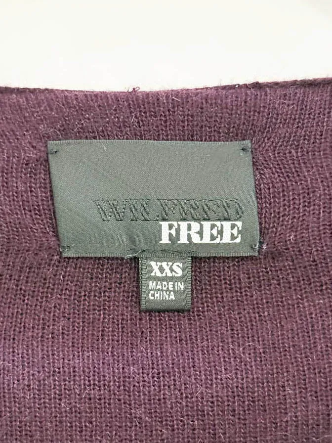 wilfred free cashmere-blend hooded knit sweater | aritzia sold by Good Market Thrift Store product image thumbnail 3