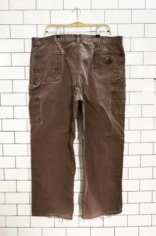 vintage carhartt canvas carpenter pants sold by Good Market Thrift Store
