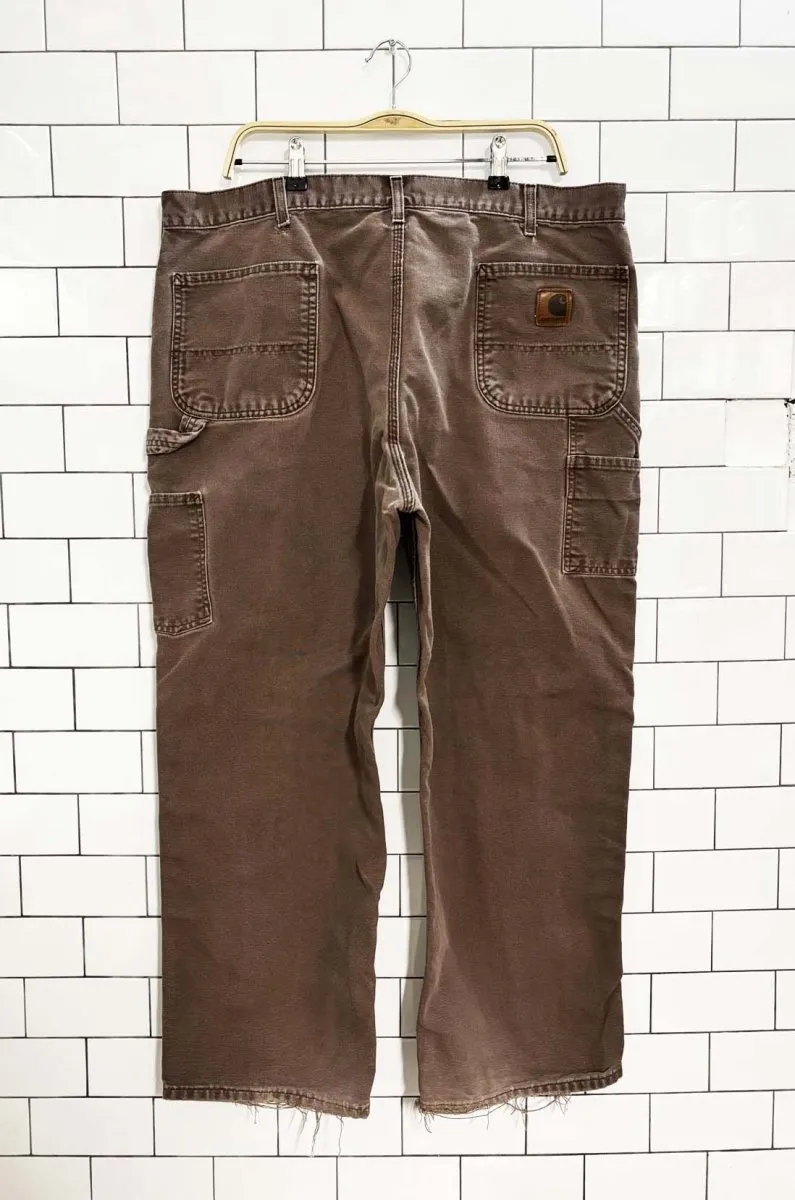 vintage carhartt canvas carpenter pants sold by Good Market Thrift Store