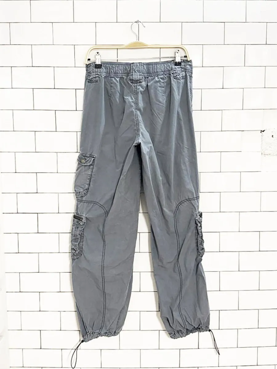 vintage 00s garage cargo parachute pants sold by Good Market Thrift Store product image thumbnail 5