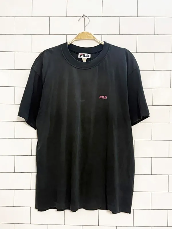 vintage fila graffiti graphic tee | made in Italy made by Good Market Thrift Store
