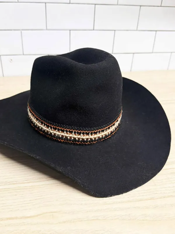 vintage bronco 100% wool cowboy hat | misto-felt sold by Good Market Thrift Store