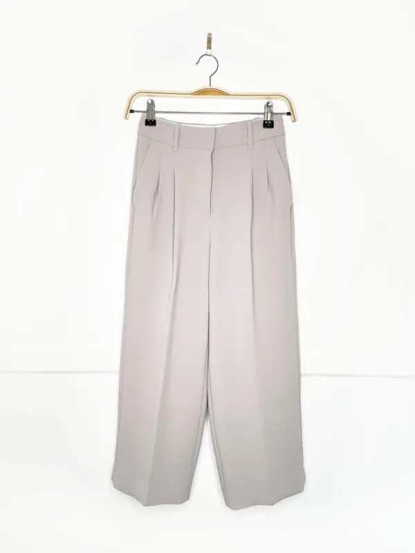 wilfred effortless pleated high rise trouser | aritzia made by Good Market Thrift Store