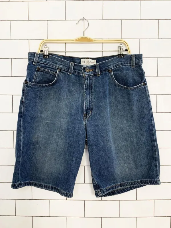 vintage 00s faded glory relaxed long denim shorts made by Good Market Thrift Store