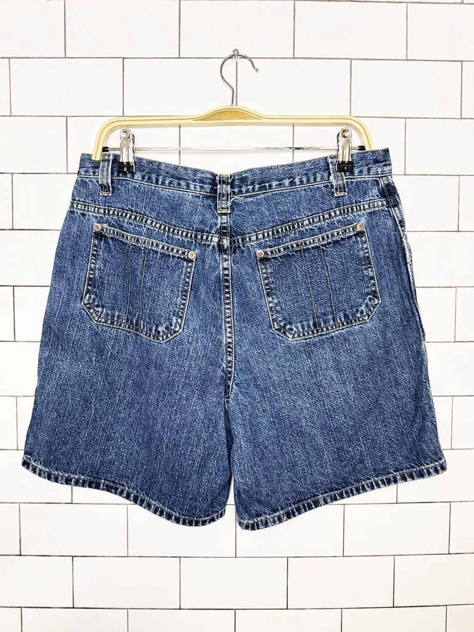 vintage 00s faded glory denim shorts sold by Good Market Thrift Store product image thumbnail 5