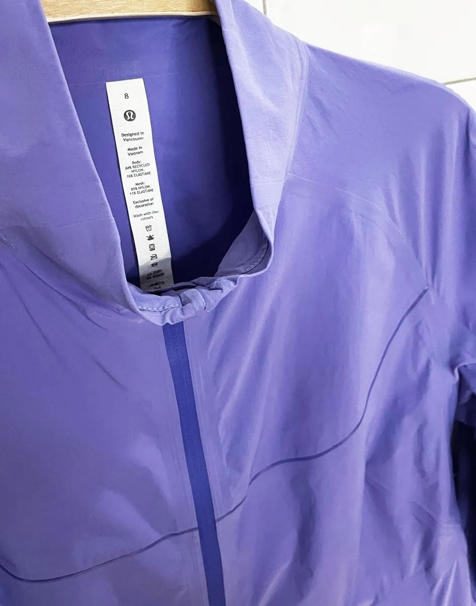 lululemon 2022 fast and free windbreaker zip up jacket | speedweave sold by Good Market Thrift Store product image thumbnail 2