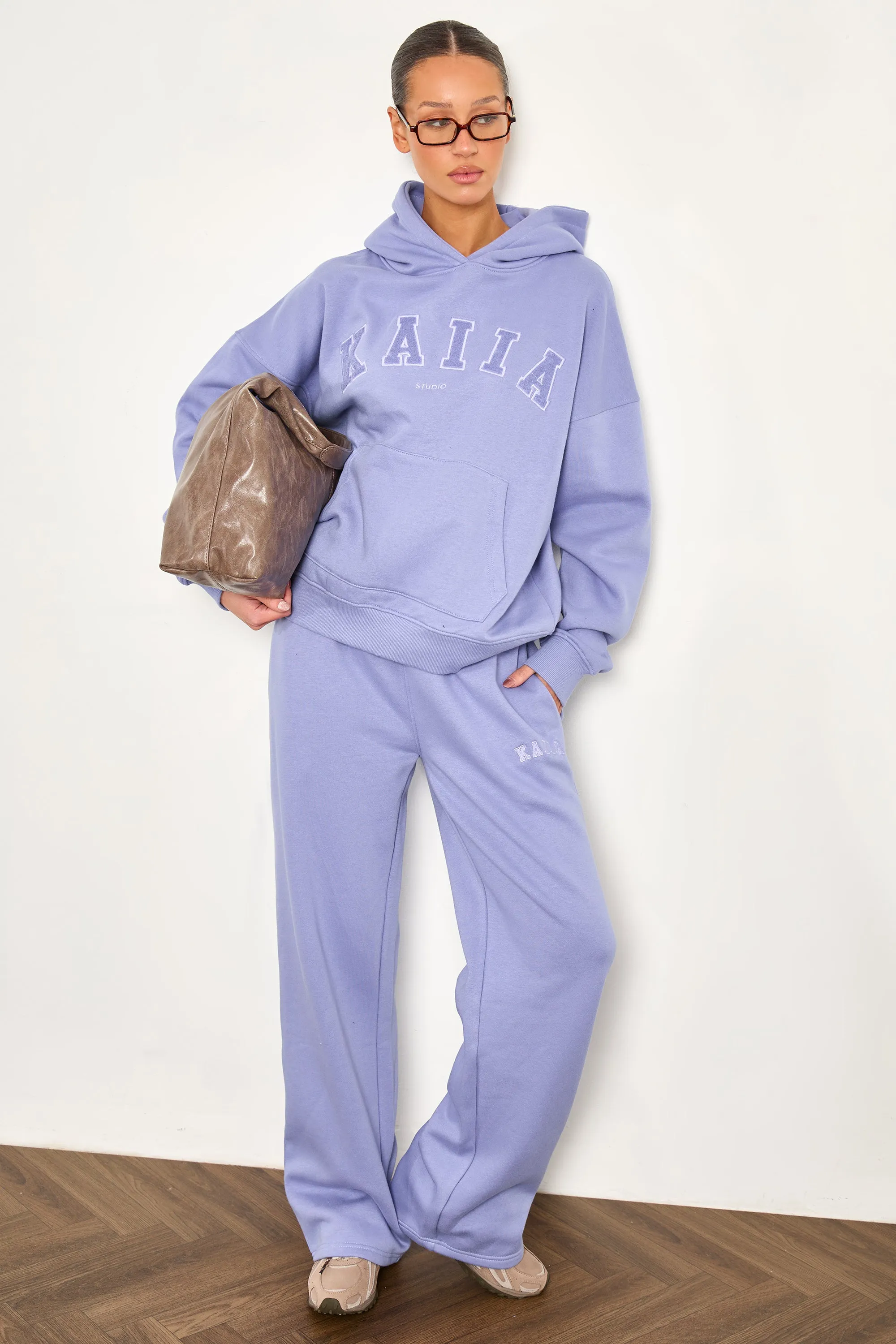Kaiia Studio Oversized Hoodie Periwinkle Blue sold by Kaiia the label product image thumbnail 2