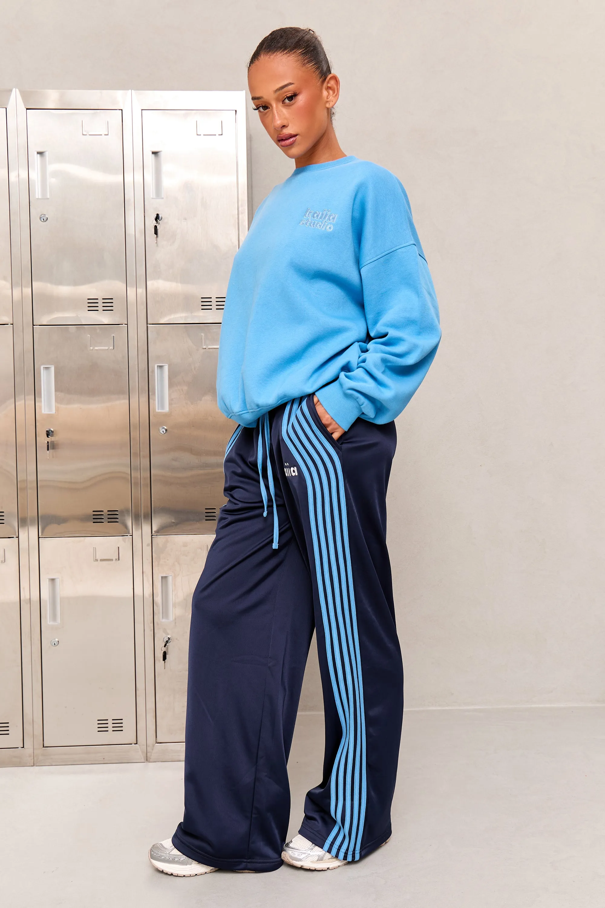 Kaiia Studio Oversized Sweatshirt Vibrant Blue sold by Kaiia the label product image thumbnail 3