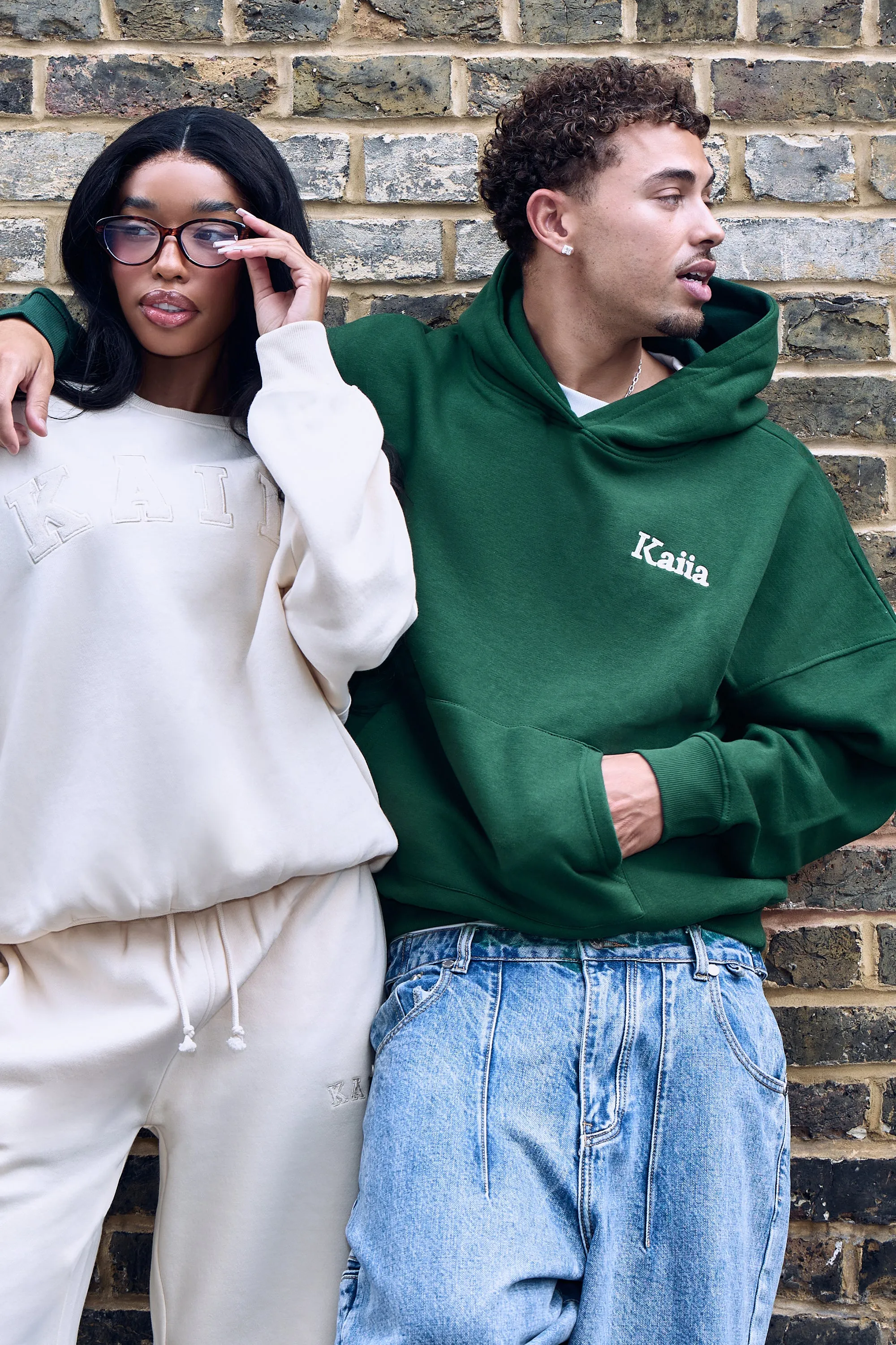 Kaiia Athletic Sport Oversized Hoodie Emerald Green sold by Kaiia the label product image thumbnail 4