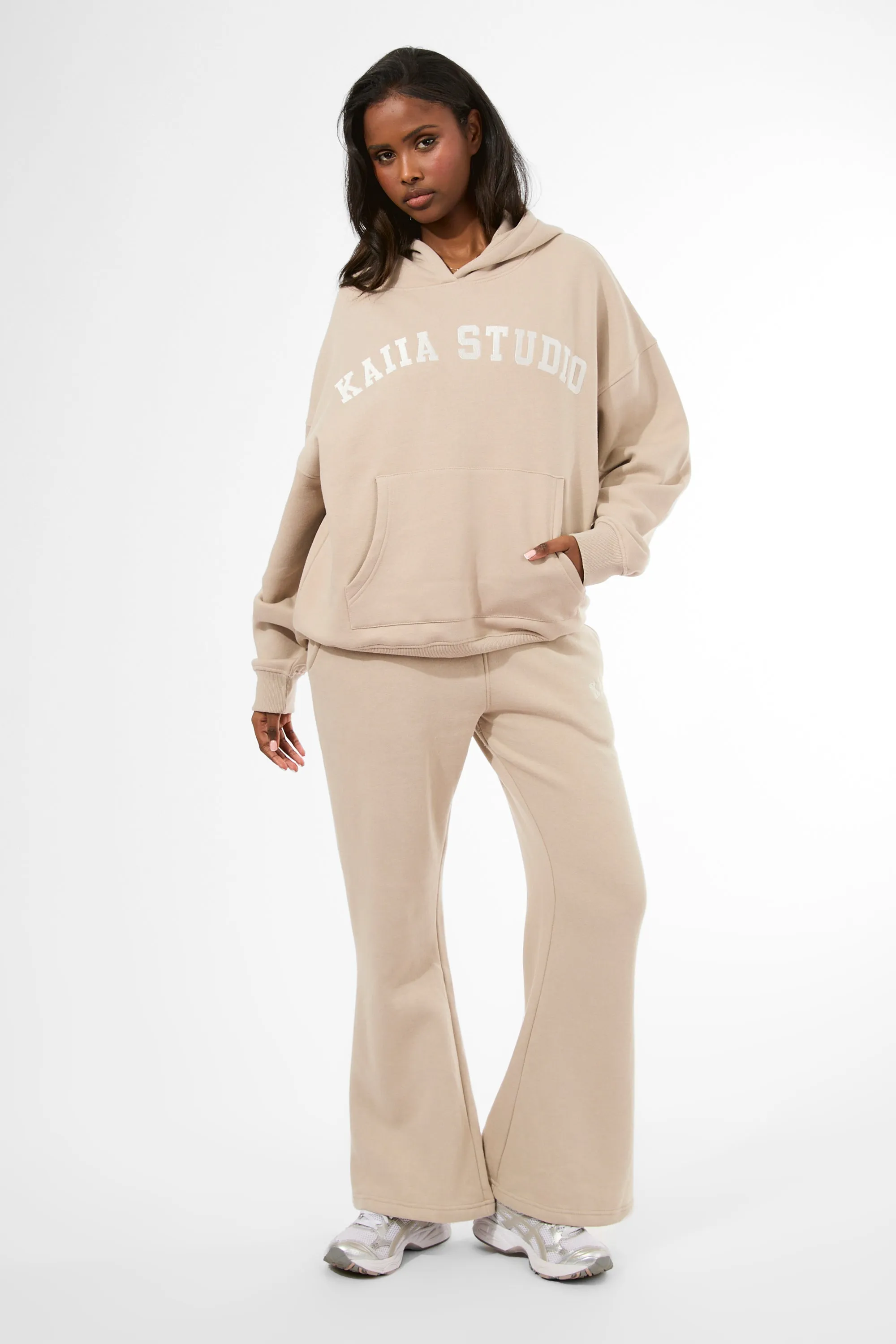 Kaiia Studio Oversized Hoodie Stone sold by Kaiia the label product image thumbnail 5