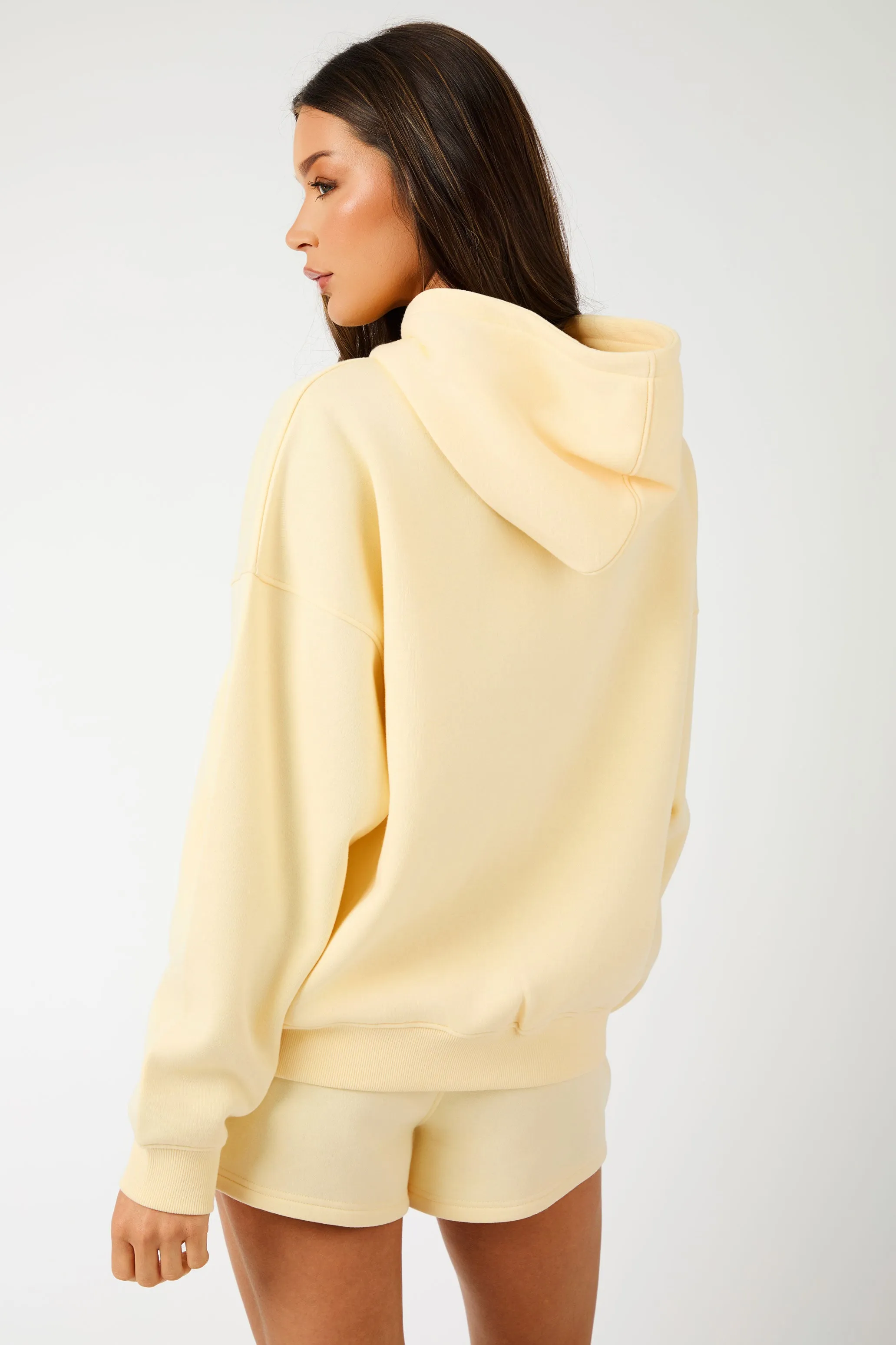 Kaiia KTL Logo Oversized Hoodie Lemon Frosting sold by Kaiia the label product image thumbnail 4