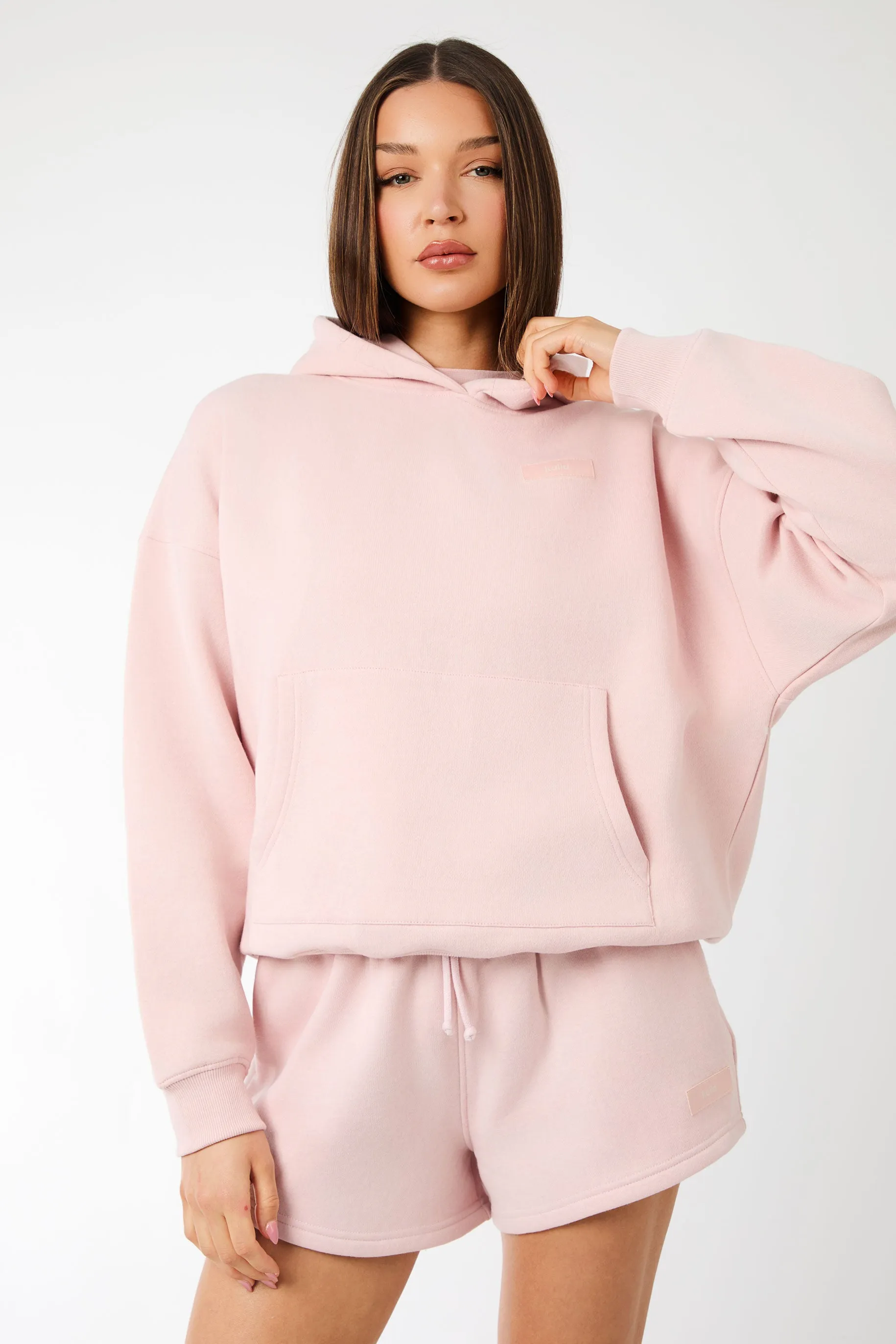 Kaiia Label Logo Oversized Hoodie Dusty Pink sold by Kaiia the label