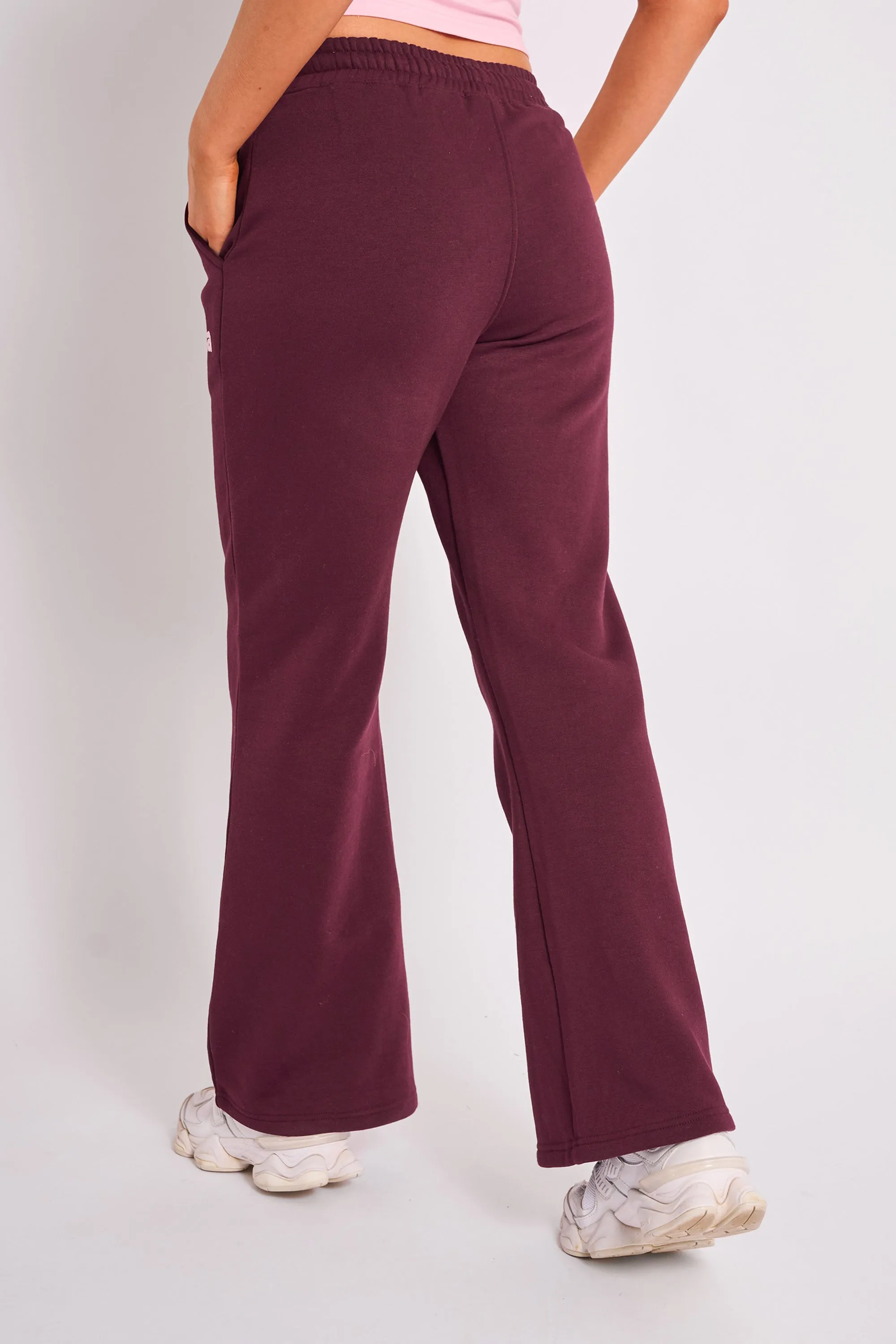 Kaiia Wide Leg Joggers Plum & Pink sold by Kaiia the label product image thumbnail 3