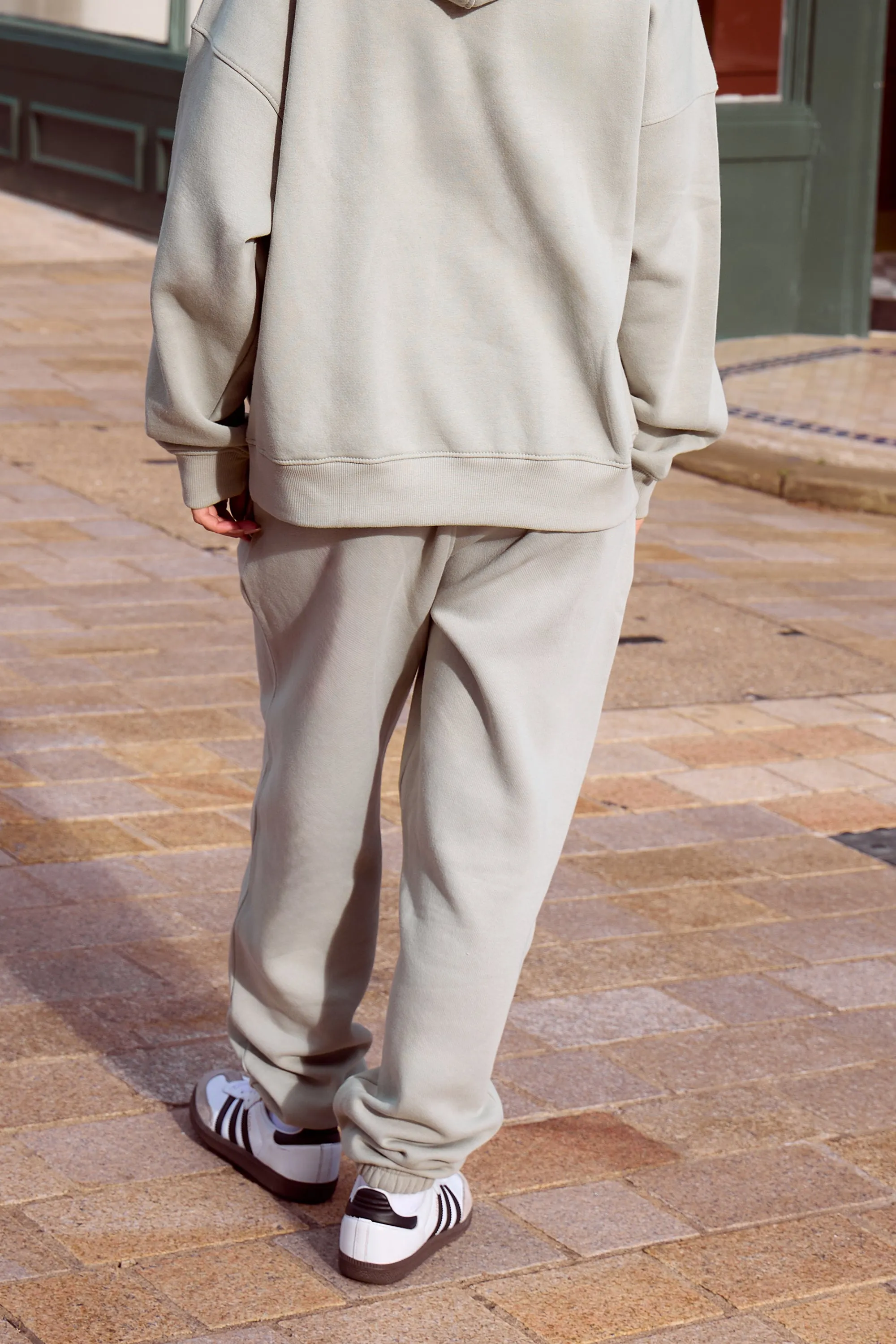 Kaiia Logo Cuffed Joggers Sage Green sold by Kaiia the label product image thumbnail 4
