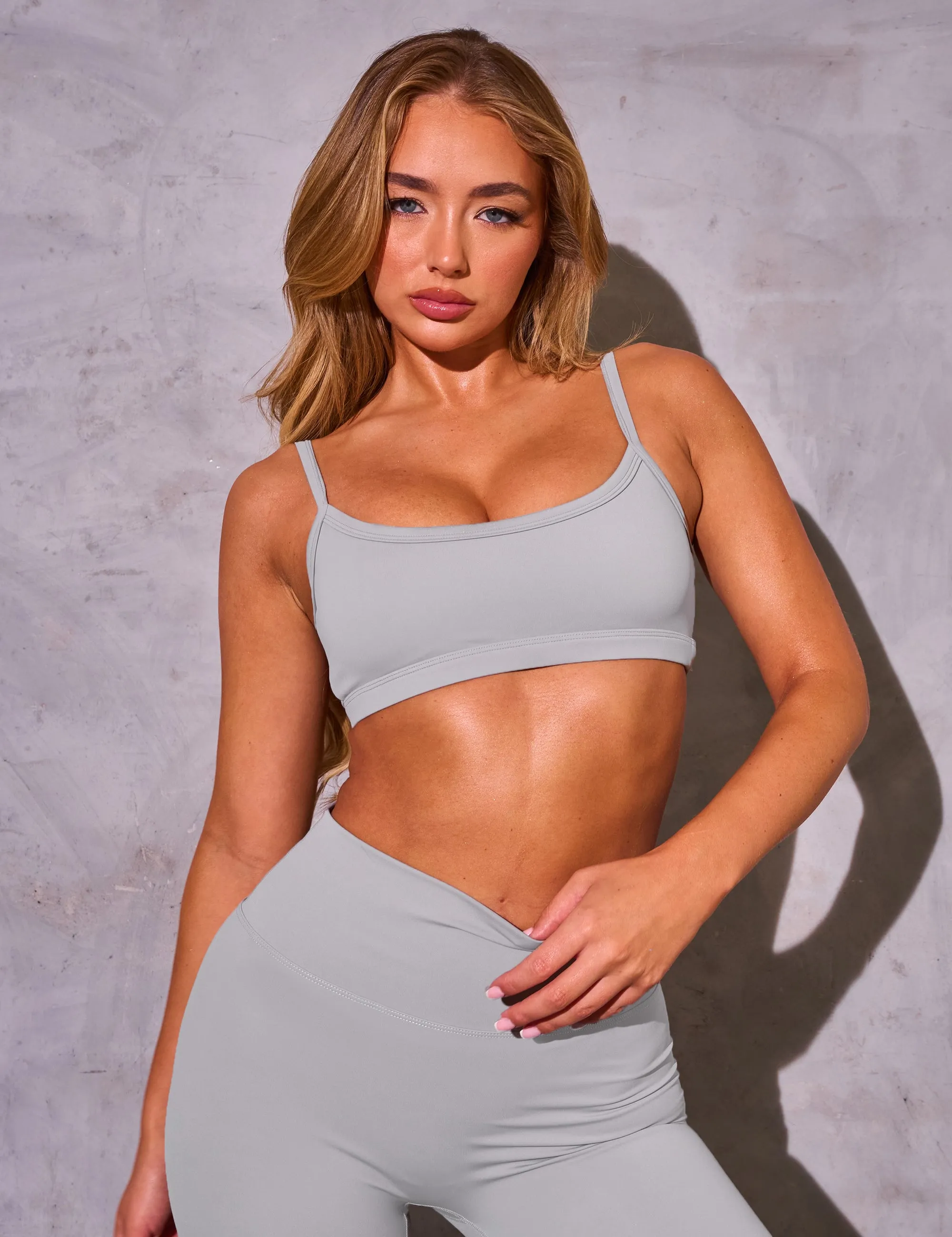 Kaiia Sculpt Scoop Neck Bralette Dove Grey sold by Kaiia the label product image thumbnail 5