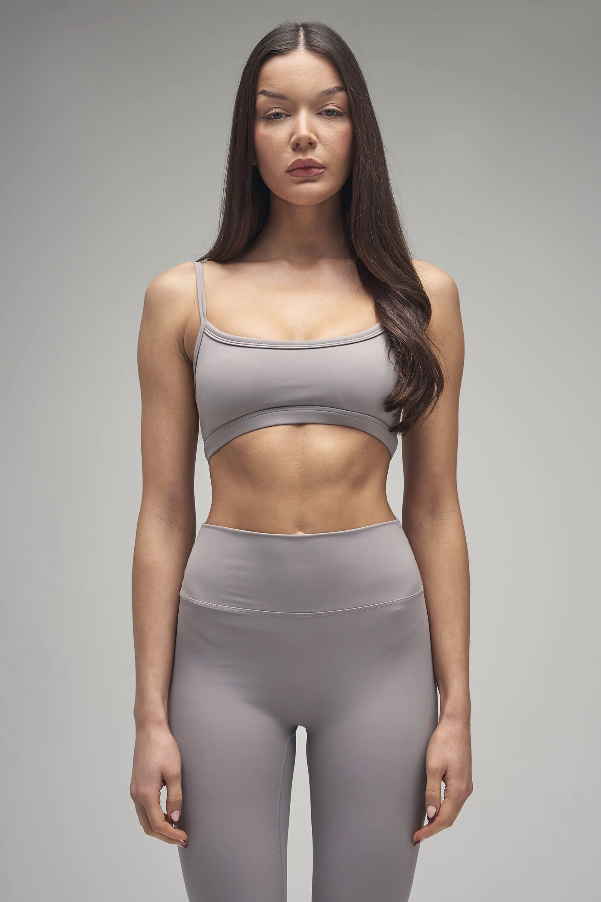 Kaiia Sculpt Scoop Neck Bralette Dove Grey sold by Kaiia the label