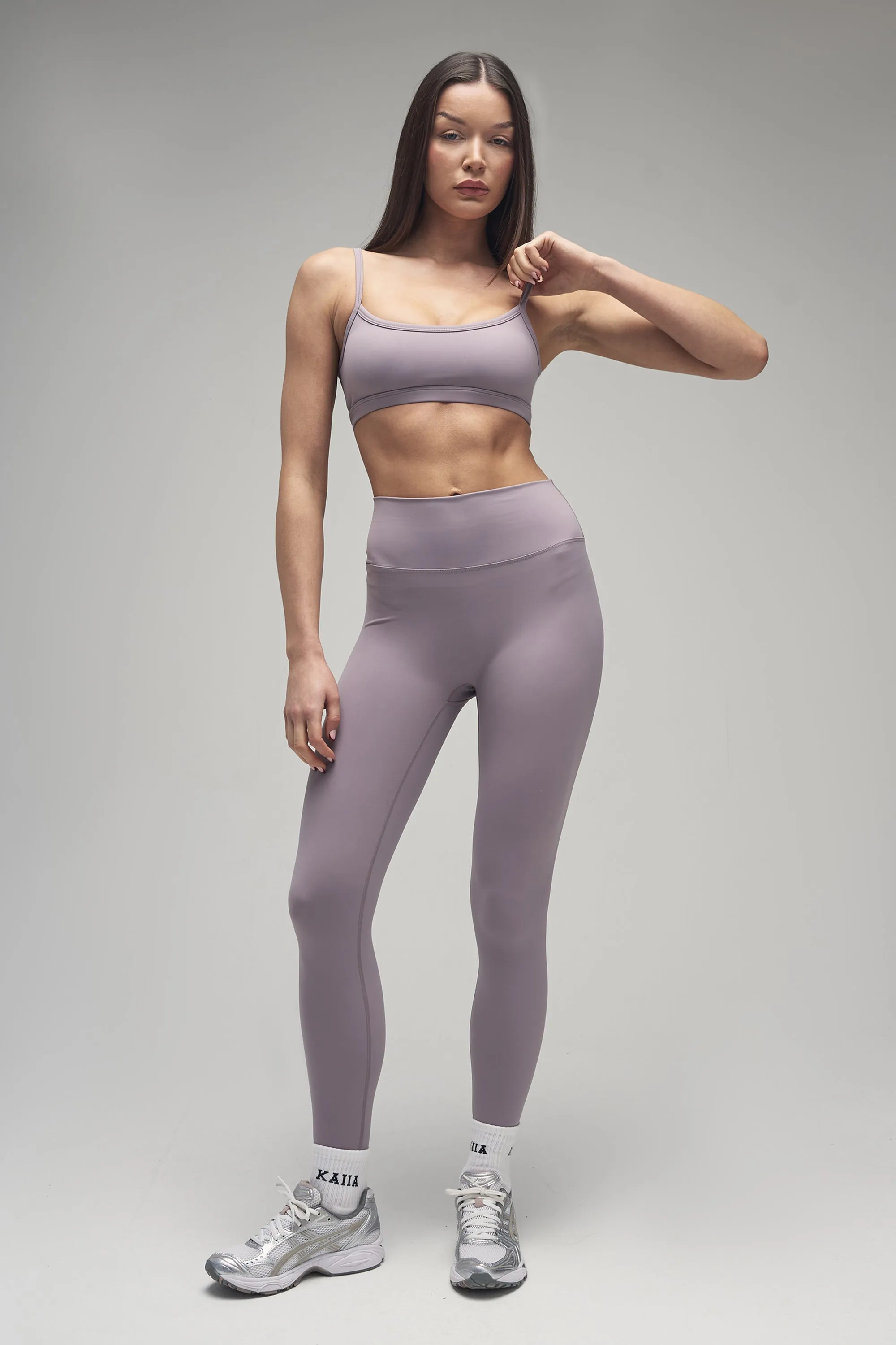 Kaiia Sculpt Scoop Neck Bralette Mauve sold by Kaiia the label product image thumbnail 3
