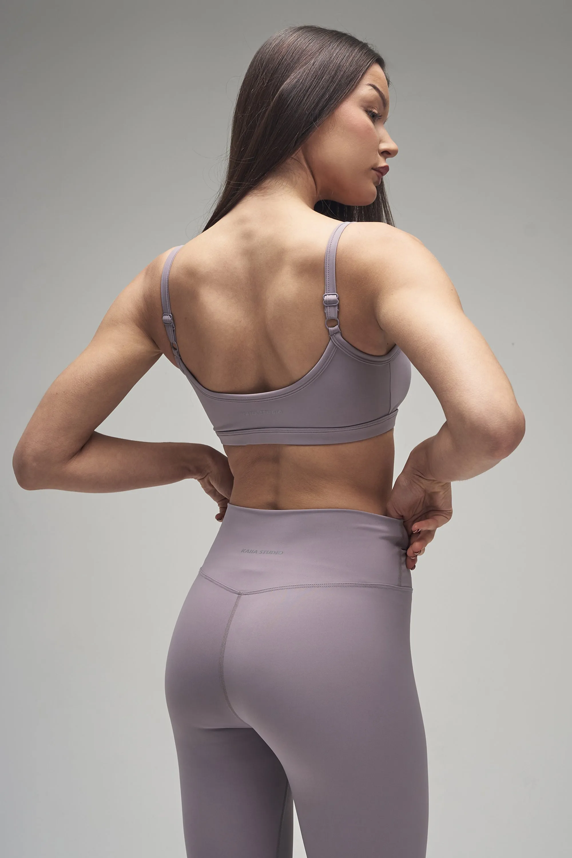 Kaiia Sculpt Scoop Neck Bralette Mauve sold by Kaiia the label product image thumbnail 2