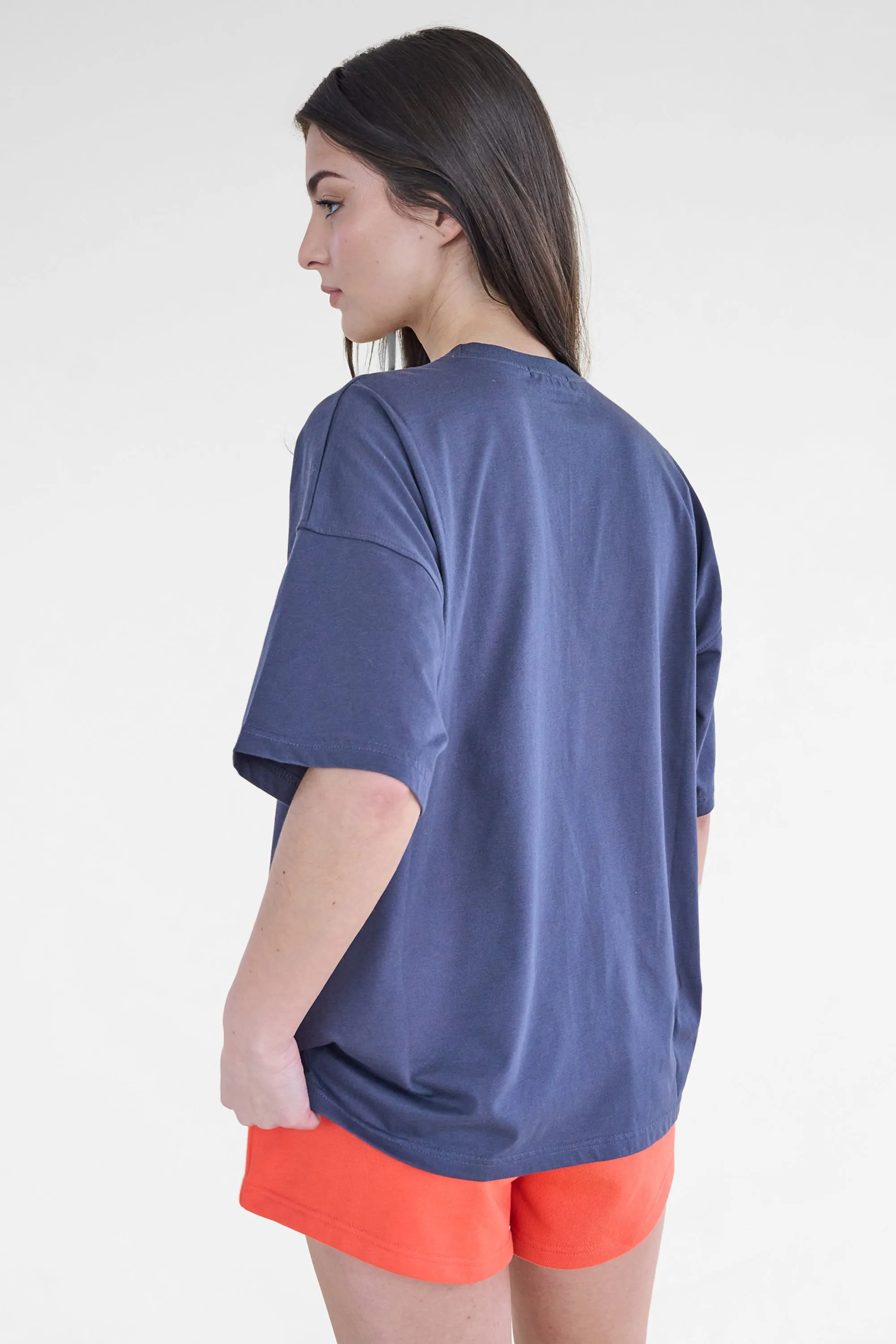 Kaiia Studio Oversized T-shirt Charcoal sold by Kaiia the label product image thumbnail 3