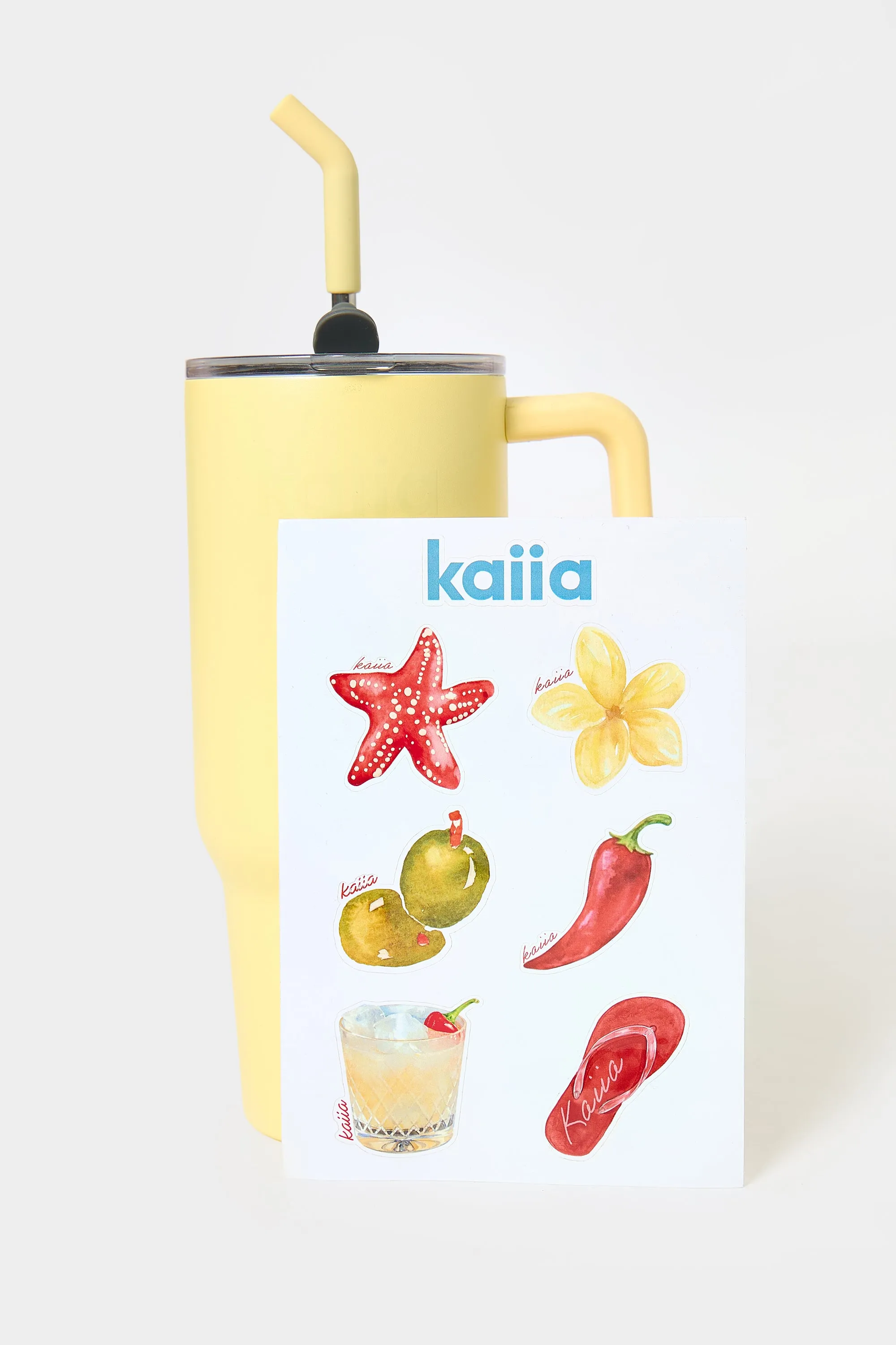 Kaiia Summer Sticker Pack Multi sold by Kaiia the label product image thumbnail 4