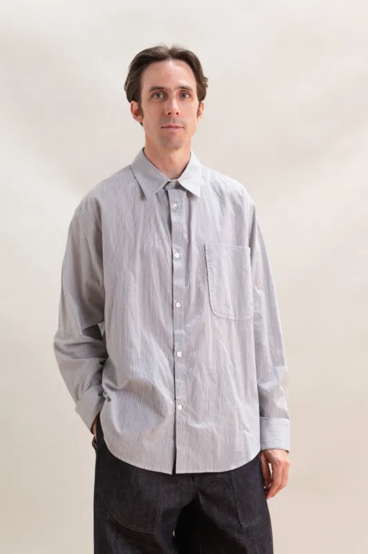 OFFICE SHIRT IN GREY CORDLANE made by William Fredrick
