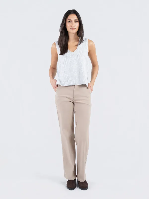 Braid trim vest sold by Livom