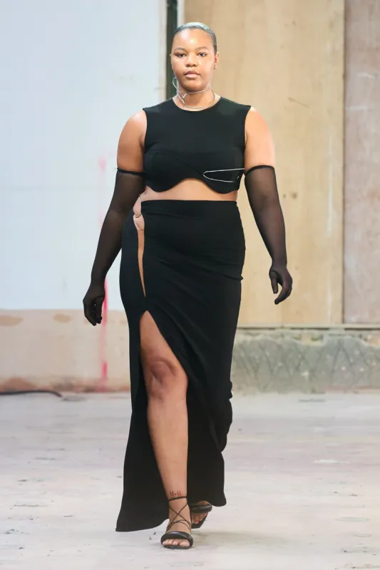 Fissure Maxi Skirt sold by Karoline Vitto