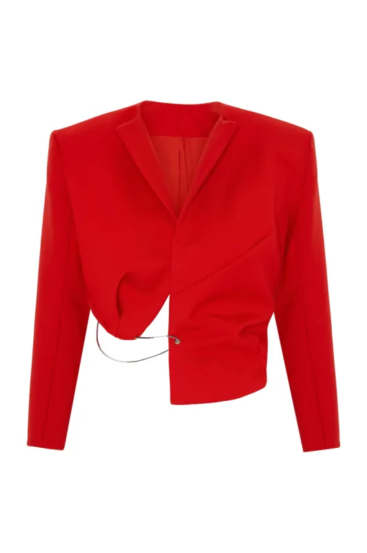 Movement Tailored Jacket in Wool sold by Karoline Vitto