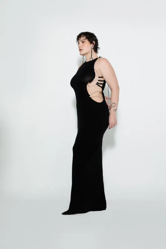Contour Cutout Maxi Dress sold by Karoline Vitto