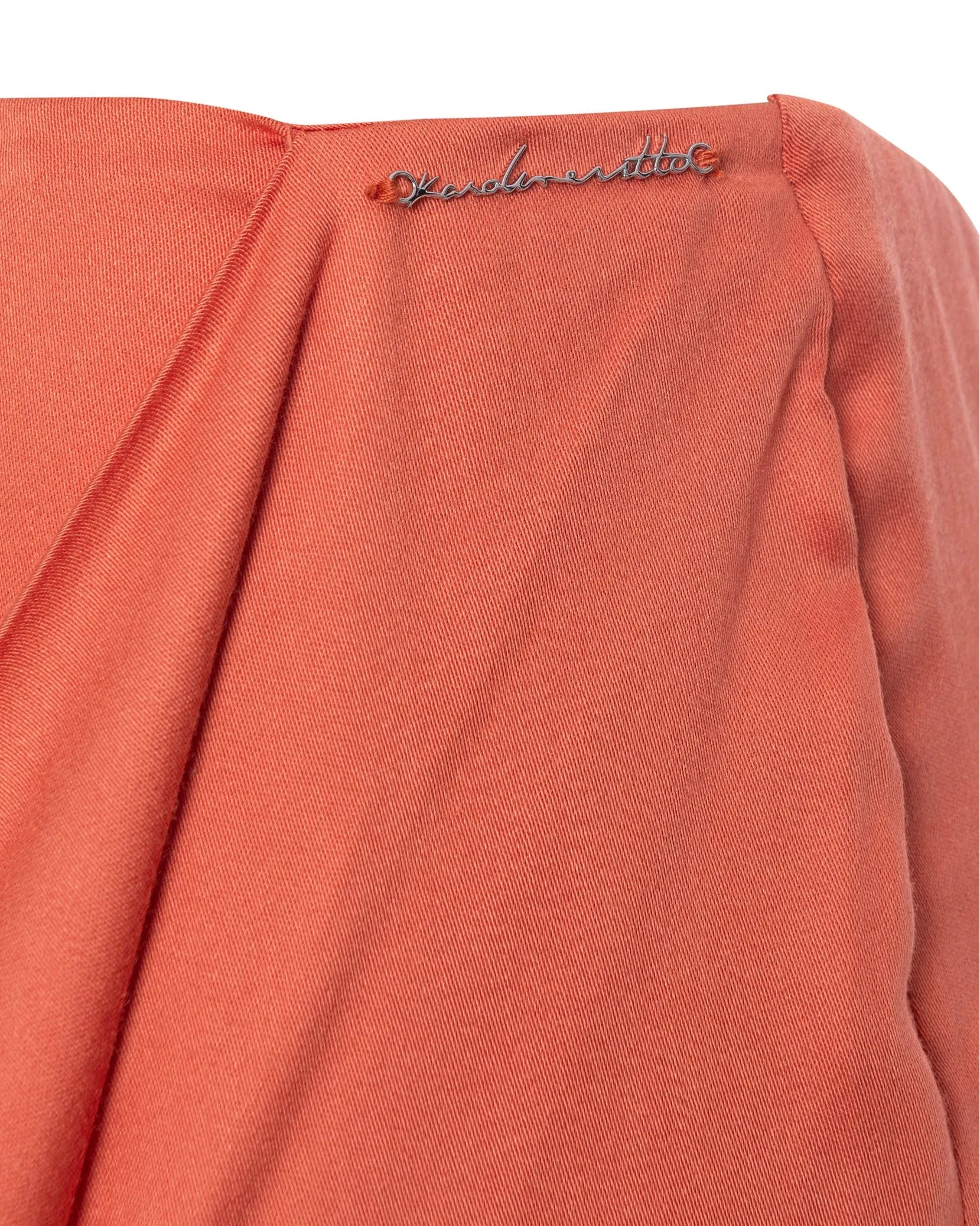 Cowl Midi Skirt sold by Karoline Vitto product image thumbnail 4
