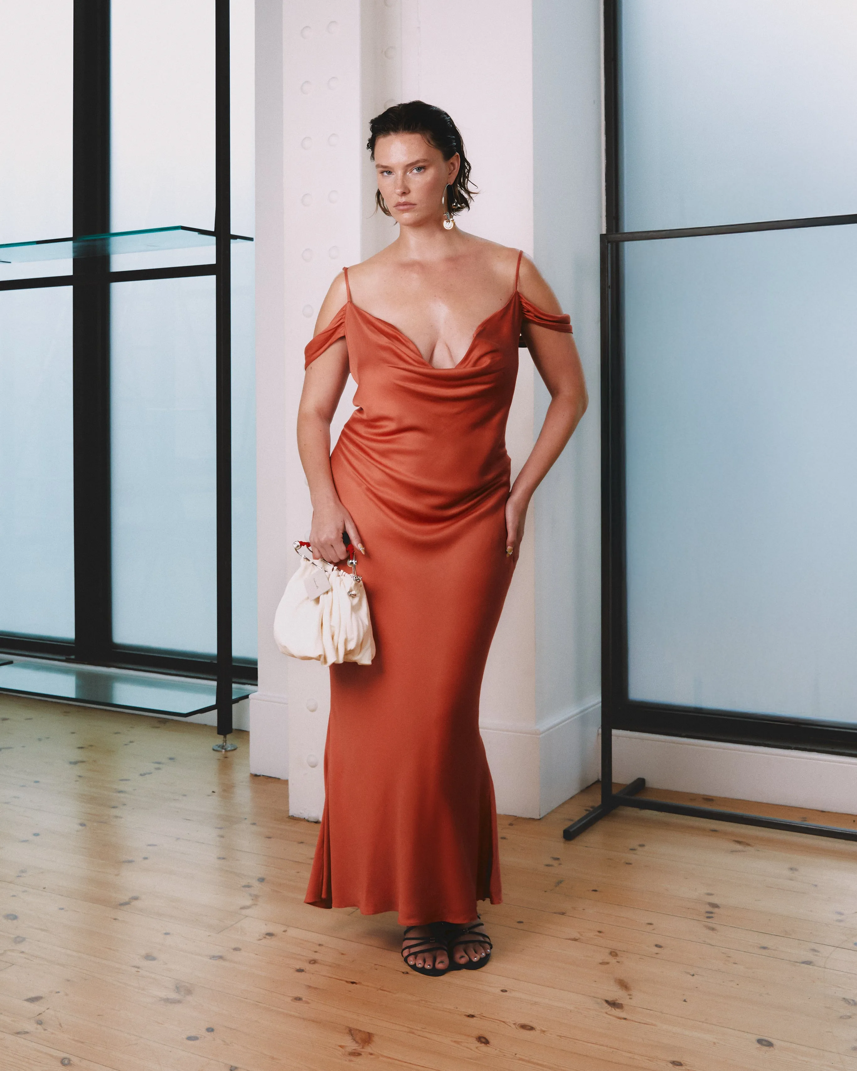Mel Bias Cut Dress sold by Karoline Vitto