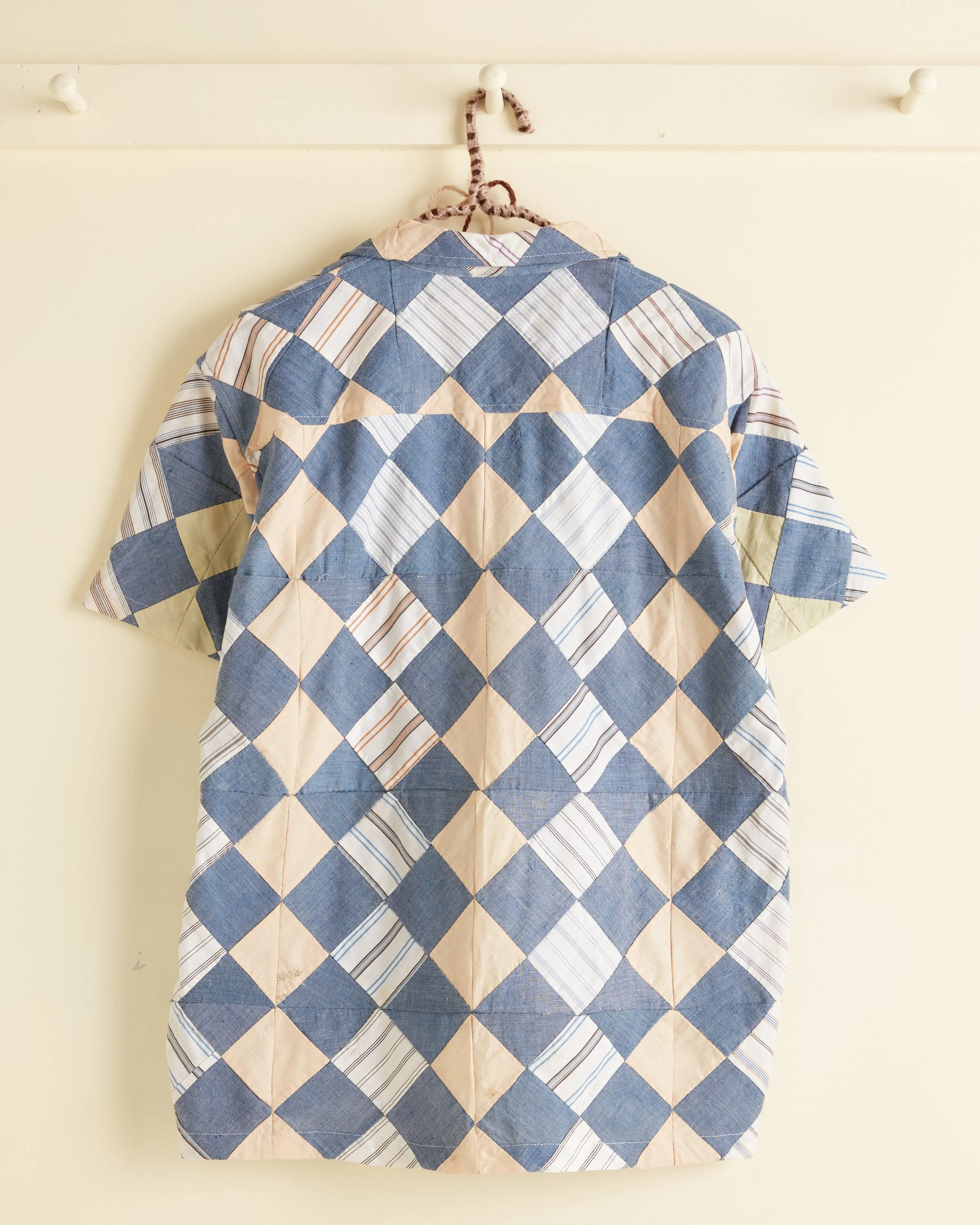 Chambray Patch Quilt Shirt - S/M sold by BODE product image thumbnail 3
