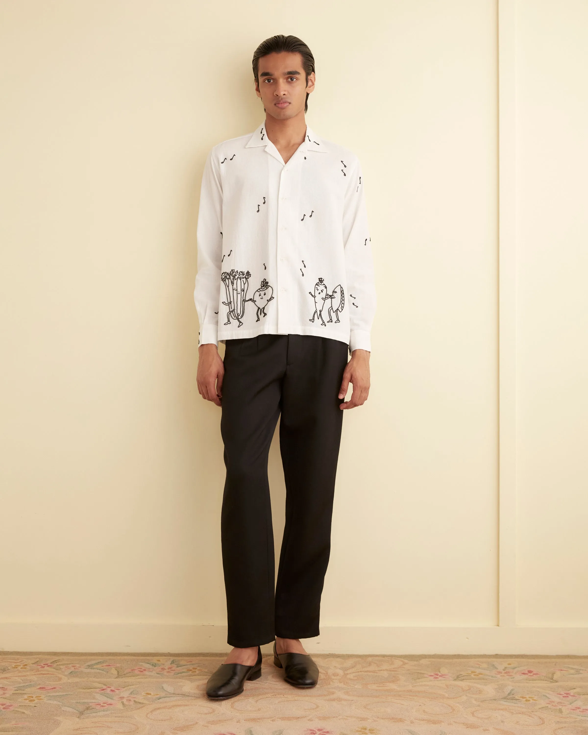 Dancing Pantry Long Sleeve Shirt sold by BODE