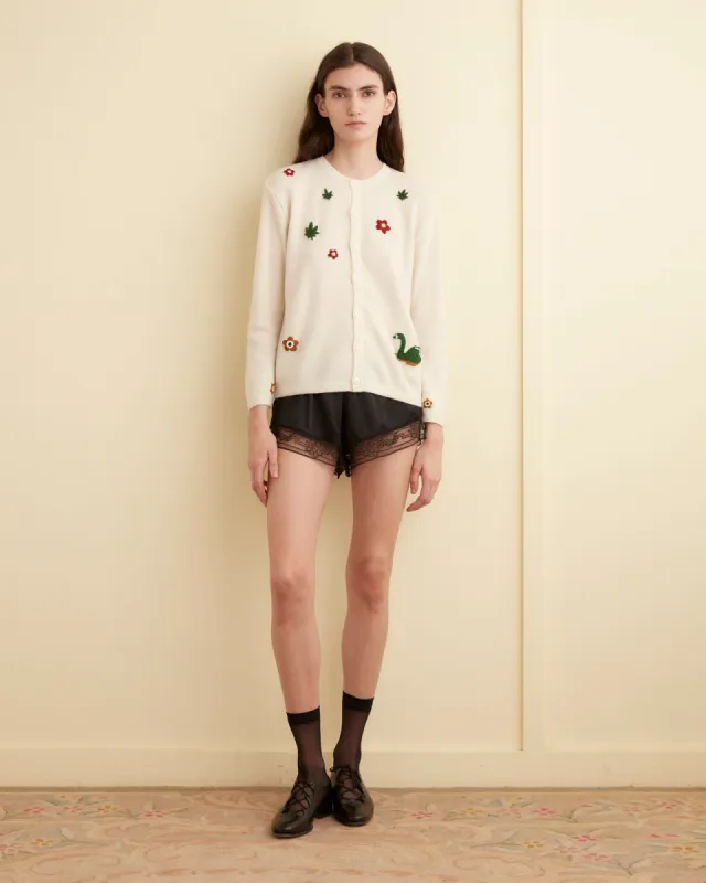 Chatham Beaded Cardigan sold by BODE